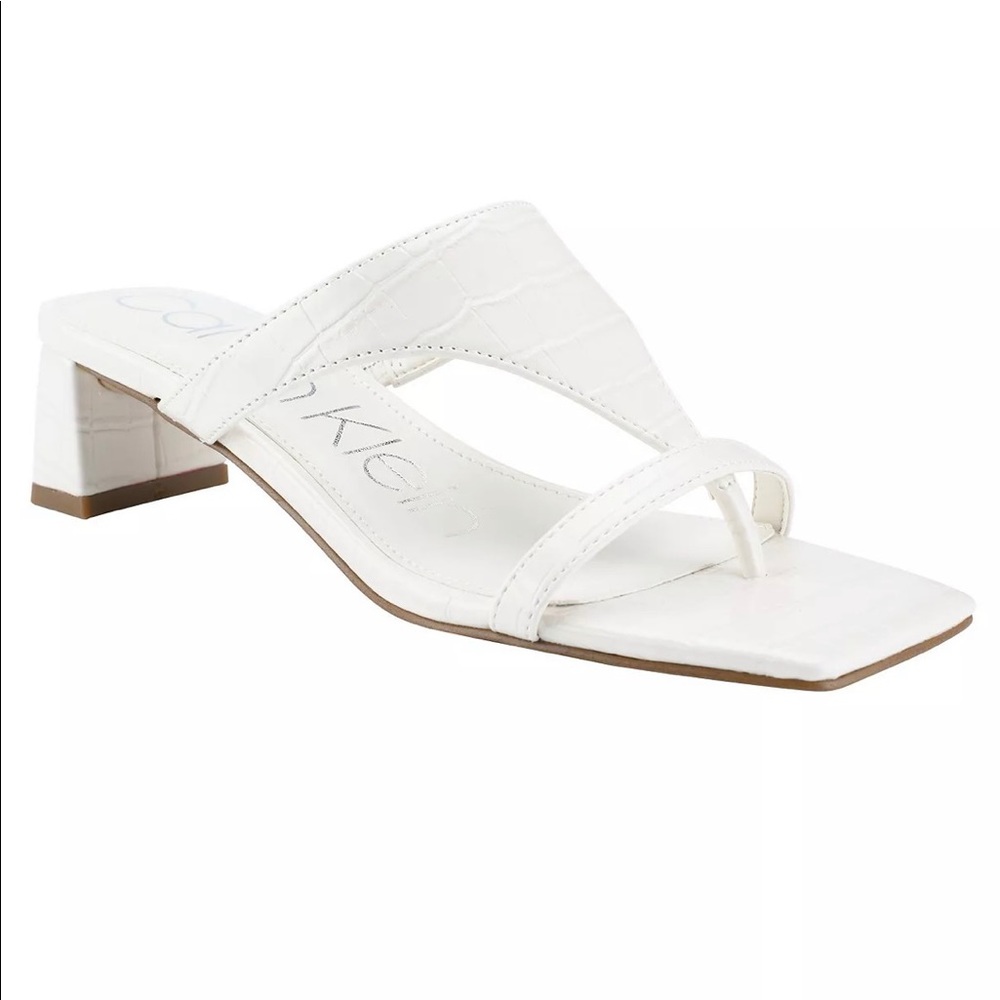 Calvin Klein Jarod Sandals White 9.5